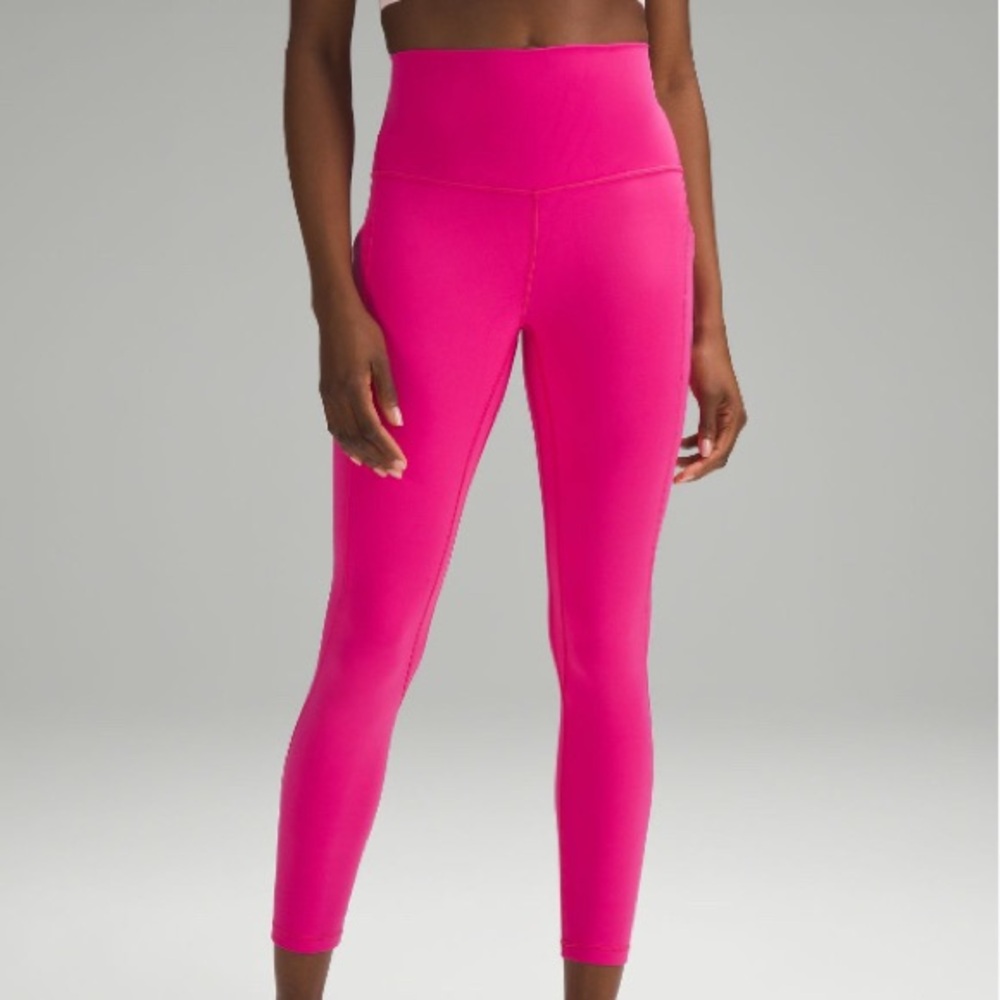 Lululemon | Women’s Align High-Rise with Pockets 25” Sonic Pink Size 6